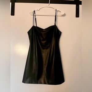 Bardot Annabelle Vegan Leather Dress in Size XL!